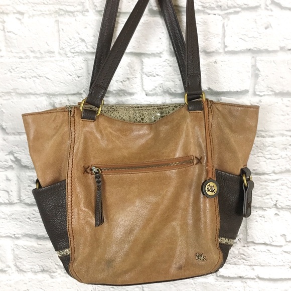 the sak kendra leather shoulder bag